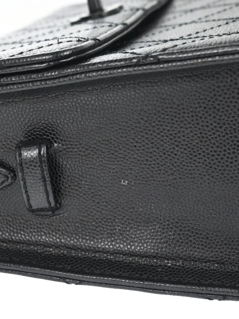 Chanel Black Calfskin Shoulder Bag 197861